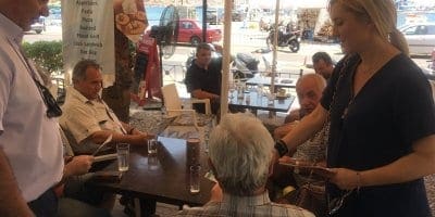 Στην Κάλυμνο η Λίτσα Φτακλάκη
