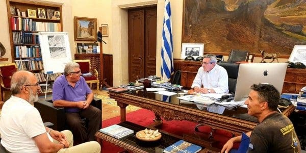 Το ζήτημα της επαναλειτουργίας της ΕΤΑΙΠΡΟΦΥΚΑ αντικείμενο της συνάντησης της Περιφερειακής Αρχής και του προέδρου των εργαζομένων της Εταιρείας