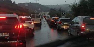 Πλυμμηρισμένη η Ρόδου – Λίνδου στο Τσαίρι