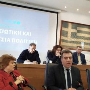 ΜΑΝΟΣ ΚΟΝΣΟΛΑΣ: «Να ενταχθεί η Διπλή Νησιωτικότητα στην πολιτική κρατικών ενισχύσεων»