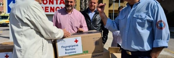 Με ασπίδες προσώπου και μάσκες υψηλής προστασίας η Περιφέρεια συνεχίζει την ενίσχυση των δομών υγείας των νησιών