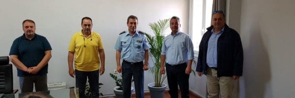 Κοινή επίσκεψη Συνδικαλιστικών Ενώσεων Αστυνομικών στον Αστυνομικό Διευθυντή Ν.Αιγαίου