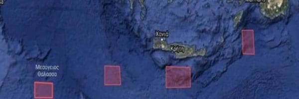 Tέσσερις NAVTEX-πρόκληση από την Άγκυρα! «Δεσμεύει» Κρήτη, Ρόδο, Καστλόριζο