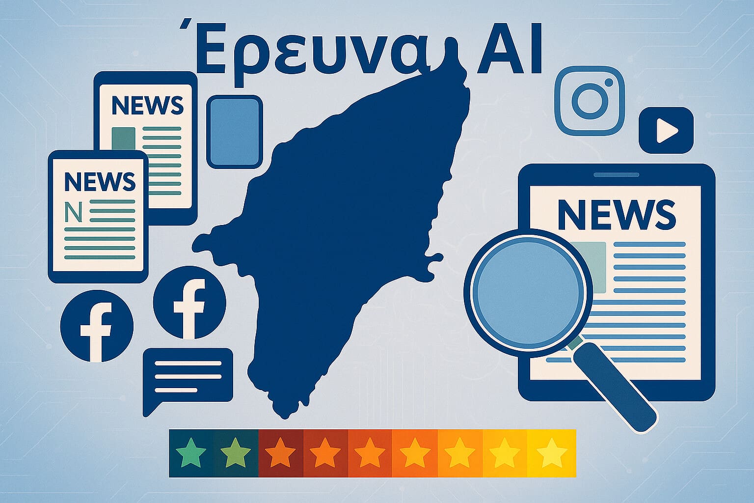 Έρευνα: Ποια sites πρωταγωνιστούν στη Ρόδο (AI αξιολόγηση 2025)